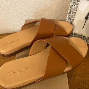 Madewell Crisscross Slide Sandals
